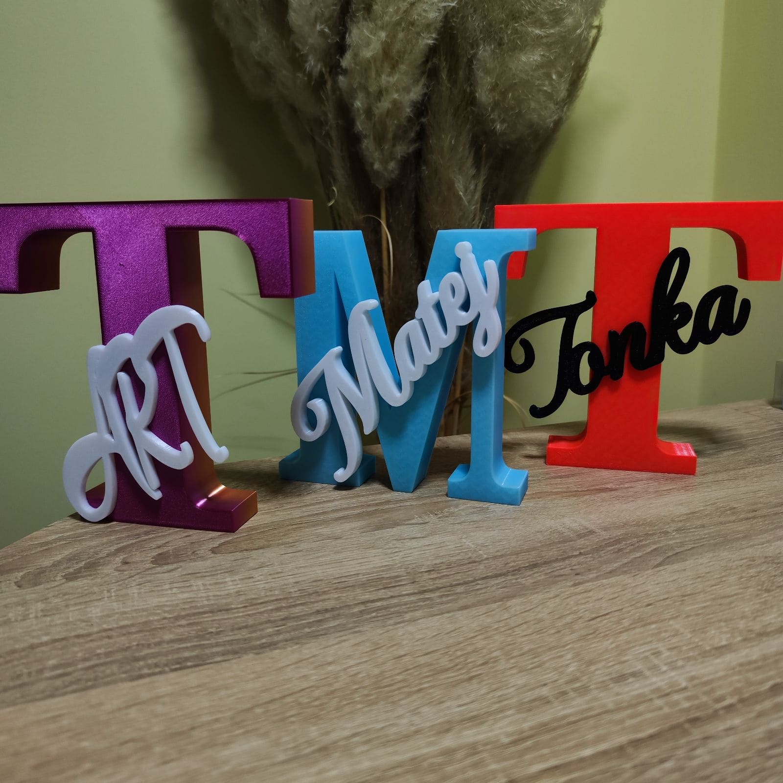3D print imena i inicijala