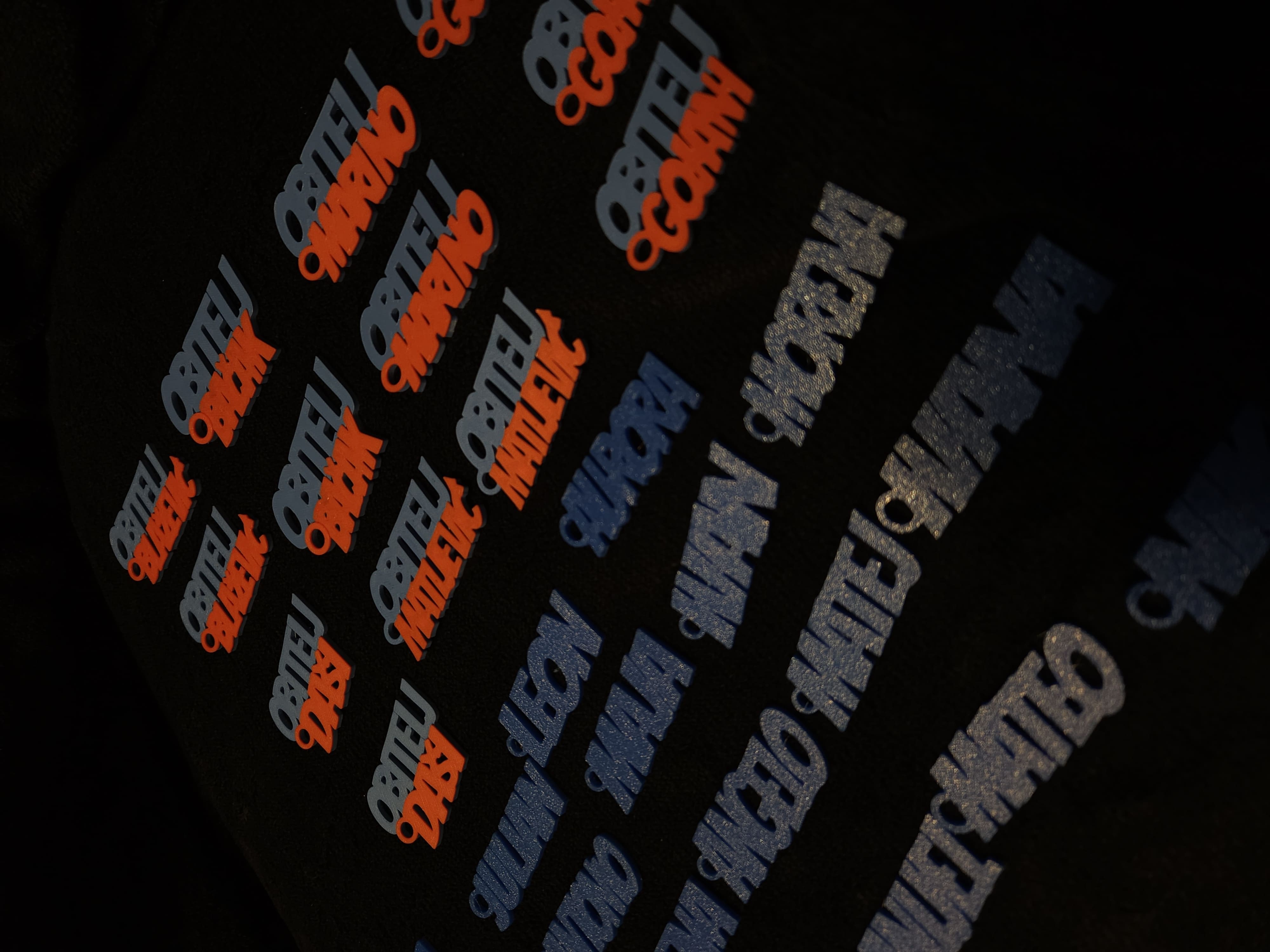 3D print privjesaka s imenima